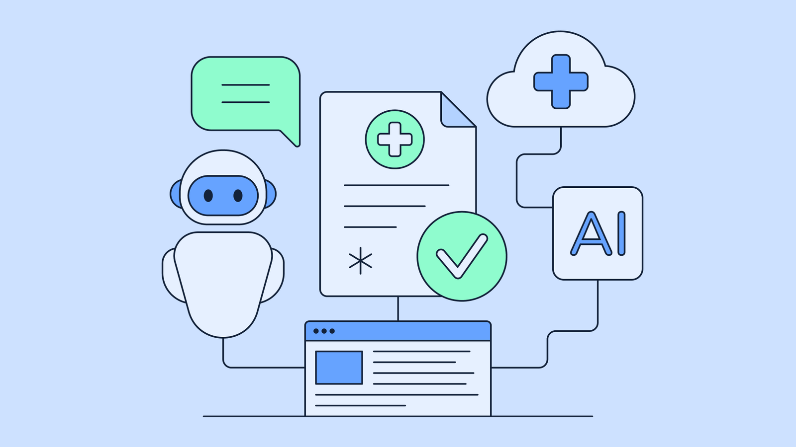 AI processing medical claims